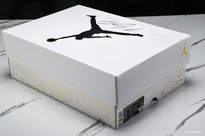 Reps LUCY 4 Retro Jordan Metallic Gold AQ9129-170 0525